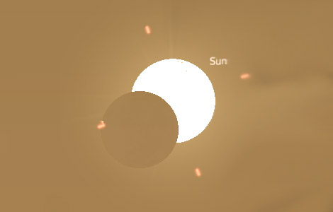  Solar eclipse screenshot