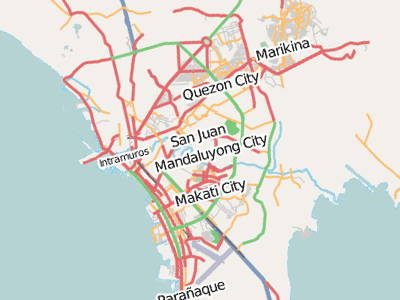  Example OpenStreetMap of Metro Manila